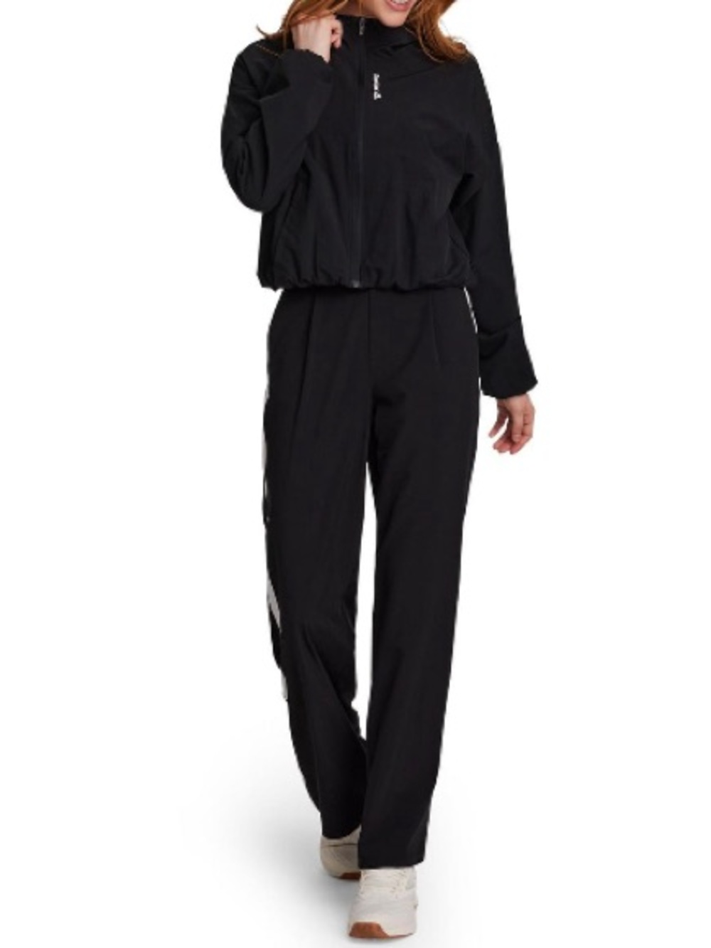 NWT size XL Reebok nylon jacket and wide leg pants set